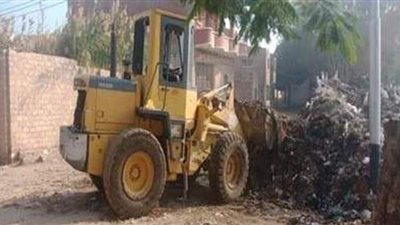 رفع 210 أطنان مخلفات وتحرير 30 مخالفة بالمنيا