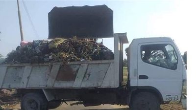 رفع 100 طن مخلفات وقمامة خلال حملة بالمنيا