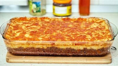 كمقبلات شهية على الإفطار.. طريقة عمل بيوريه البطاطس باللحم المفروم