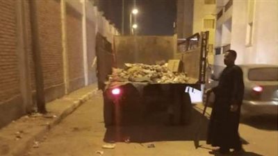 رفع 15 طن قمامة ومخلفات في قرى المنيا