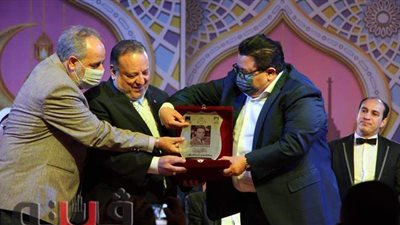 تكريم اسم محمد الكحلاوي على مسرح الهناجر بدار الأوبرا| صور