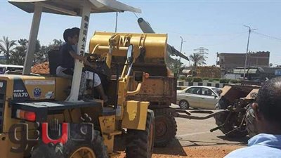 رفع 152 طن قمامة من قرى مركز بلبيس في الشرقية