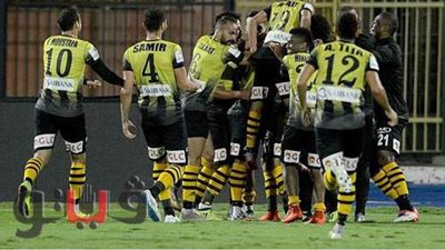 عبدالله يس يحرز هدف التعادل للمقاولون العرب في مرمى الزمالك