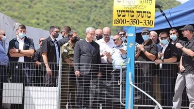 نتنياهو يصل موقع كارثة ميرون.. وحشود يهودية: 