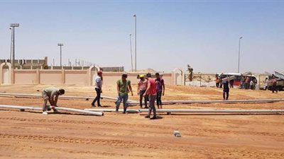 إستاد الأهلي.. استعدادات خاصة في الشيخ زايد لاستقبال الحدث التاريخي غدا