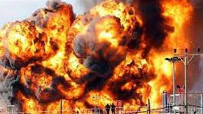 اندلاع حريق ضخم في مصفاة نفط بمدينة حيفا | فيديو