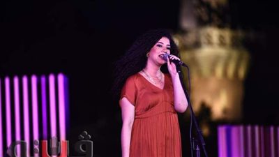 نوران أبو طالب تشعل حفل الأوبرا على مسرح النافورة | صور