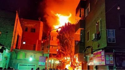 مصغر الشرر من المخازن.. المعاينة تكشف مفاجأة في حريق منزل الكيت كات بالجيزة | فيديو