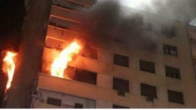 تعرضت لحالة اختناق.. مصرع مسنة في حريق شقة سكنية بالمعصرة