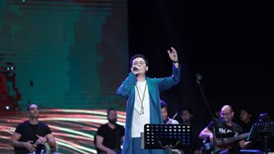 سهرة رمضانية صوفية لمصطفى عاطف على مسرح الزمالك | صور