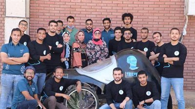 طلاب جامعة أسيوط أوائل مسابقة المركبات الدولية محليا والـ22 عالميا