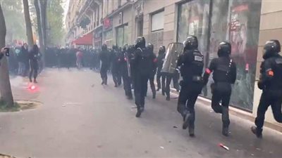 تظاهرات في فرنسا بمناسبة عيد العمال