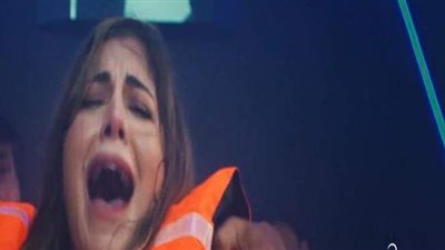 ملك قورة تنهار من البكاء وتنطق الشهادة في رامز عقله طار | فيديو