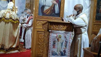 بدون مصلين والاقتصار على الكهنة والشمامسة.. إقامة قداس عيد القيامة ببورسعيد