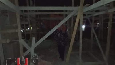 إزالة مبنيين ومتابعة تطبيق الإجراءات الاحترازية ببلبيس