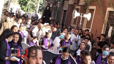 15 صورة ترصد احتفالات الكاثوليك في أسبوع الآلام بمطرانية طيبة