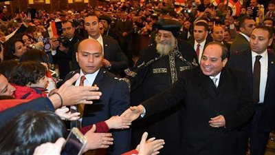 8 زيارات رئاسية للكنيسة القبطية وتهنئة المصريين بعيد القيامة لنشر قيم المحبة والمساواة