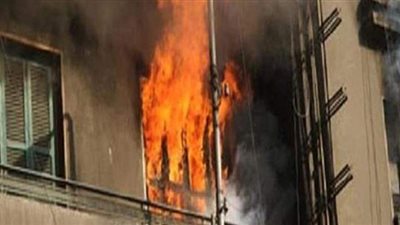 ماس كهربائي وراء حريق شقة في حدائق حلوان