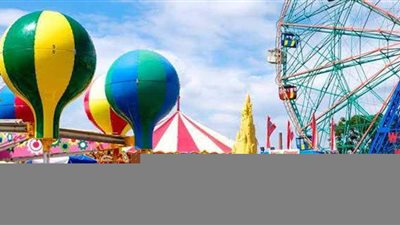 إصابة ٣ أشقاء سقطوا من أعلي أرجوحة ملاهي في جمصة بالدقهلية