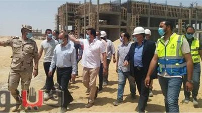 عبد الغفار وشعلان يتفقدان جامعة الزقازيق الأهلية الجديدة