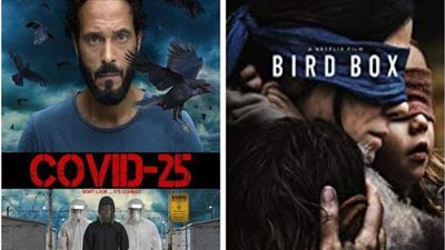 حقيقة اقتباس مسلسل كوفيد 25 من الفيلم الأمريكي Birdbox | فيديو