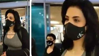 لحظة وصول حورية فرغلي المطار بعد نجاح عمليات أنفها وتوجه رسالة للمتنمرين عليها | فيديو