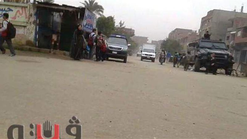فض مشاجرة بين الباعة