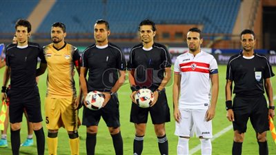 جماهير الزمالك تهاجم حكم مباراة الإنتاج الحربي
