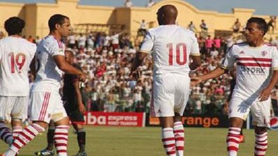 الزمالك يُنهى الشوط الأول متقدمًا على الحديد والصلب برباعية نظيفة