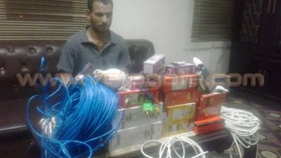 ضبط خفير سرق محل أدوات كهربائية بقليوب