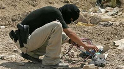 إحباط تفجير عبوة ناسفة برفح