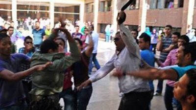 إصابة 9 طلاب فى مشاجرة بالمطاوى بمدرسة زراعة فى مشتهر