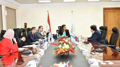 وزيرة التخطيط تبحث سبل التعاون المشترك مع المعهد العالمي للنمو الأخضر