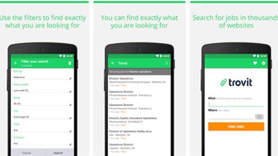 تطبيق الوظائف «Find job offers - Trovit Jobs» يسهل عمليات البحث
