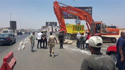 تحويلات مرورية بمحور الثورة بسبب الإصلاحات