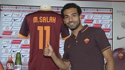 محمد صلاح يقود هجوم روما أمام سامبدوريا