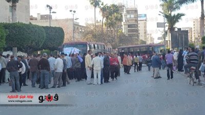 حبس 8 سائقين بمرفق النقل الداخلى بالغربية 4 أيام