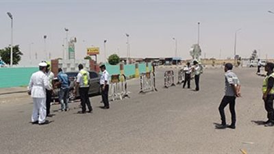 تحويلات مرورية بطريق السويس في تقاطع مع الدائرى الأوسطى لمدة يومين