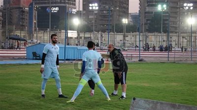 بالصور.. تدريبات مستبعدي الزمالك من مباراة الإنتاج