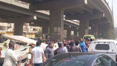 تحويل 12 حالة من مصابي الطريق الإقليمي للمستشفى الجامعي بشبين الكوم