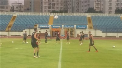 الترجي يخوض مرانه الأخير قبل مواجهة الاتحاد السكندري (صور)