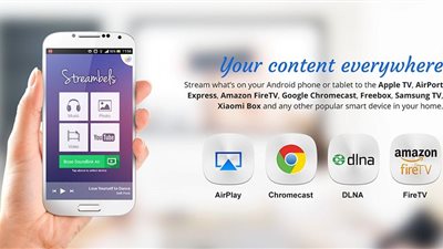 قم ببث الموسيقى والفيديو من هاتفك لأي جهاز آخر مع 
