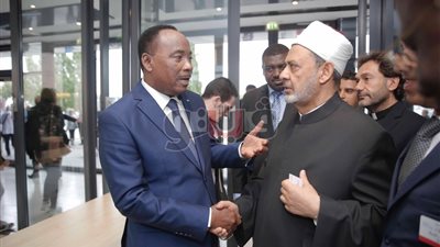 رئيس النيجر يلتقي شيخ الأزهر بألمانيا