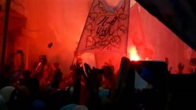 بالفيديو.. مسيرة لـ«الإرهابية» بالبحيرة في أول أيام العيد