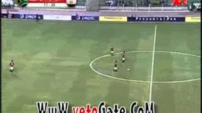 بالفيديو.. جنوب أفريقيا يتقدم بالهدف الأول في مرمى منتخب مصر