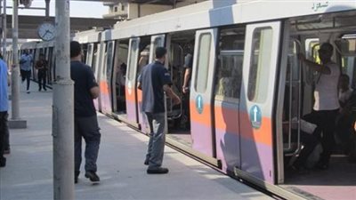 توقف حركة قطارات الخط الثاني للمترو بسبب لهو الأطفال