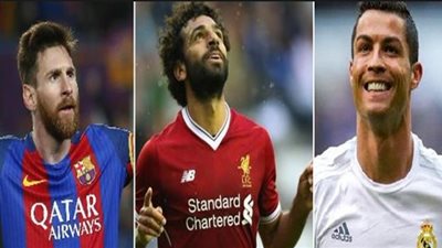 أهداف صلاح ورونالدو وميسي بعد ترشحهم لأفضل مهاجم بدوري الأبطال (فيديو)