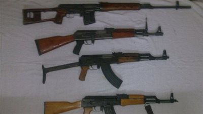 ضبط 9 قطع سلاح بحوزة 8 أشخاص بأسيوط