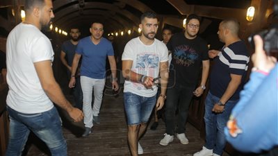 دياب يشعل حفل بورتو مطروح (صور)