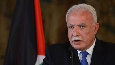 وزير خارجية فلسطين يصل القاهرة لحضور اجتماع جامعة الدول